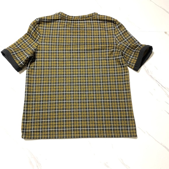 Zara Tartan Plaid Shirt Size Small - Picture 5 of 9